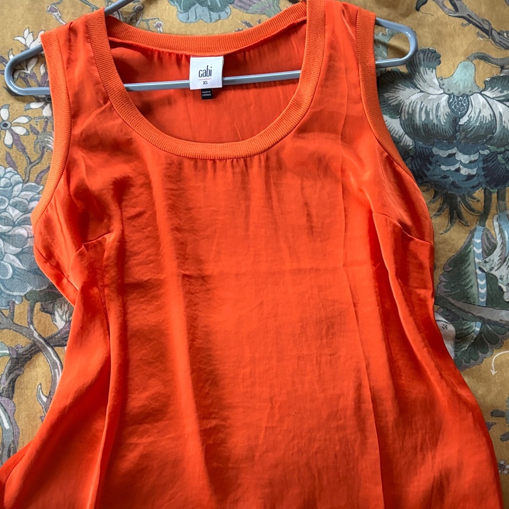 CAbi Complete Top Orange (new w/o tags)